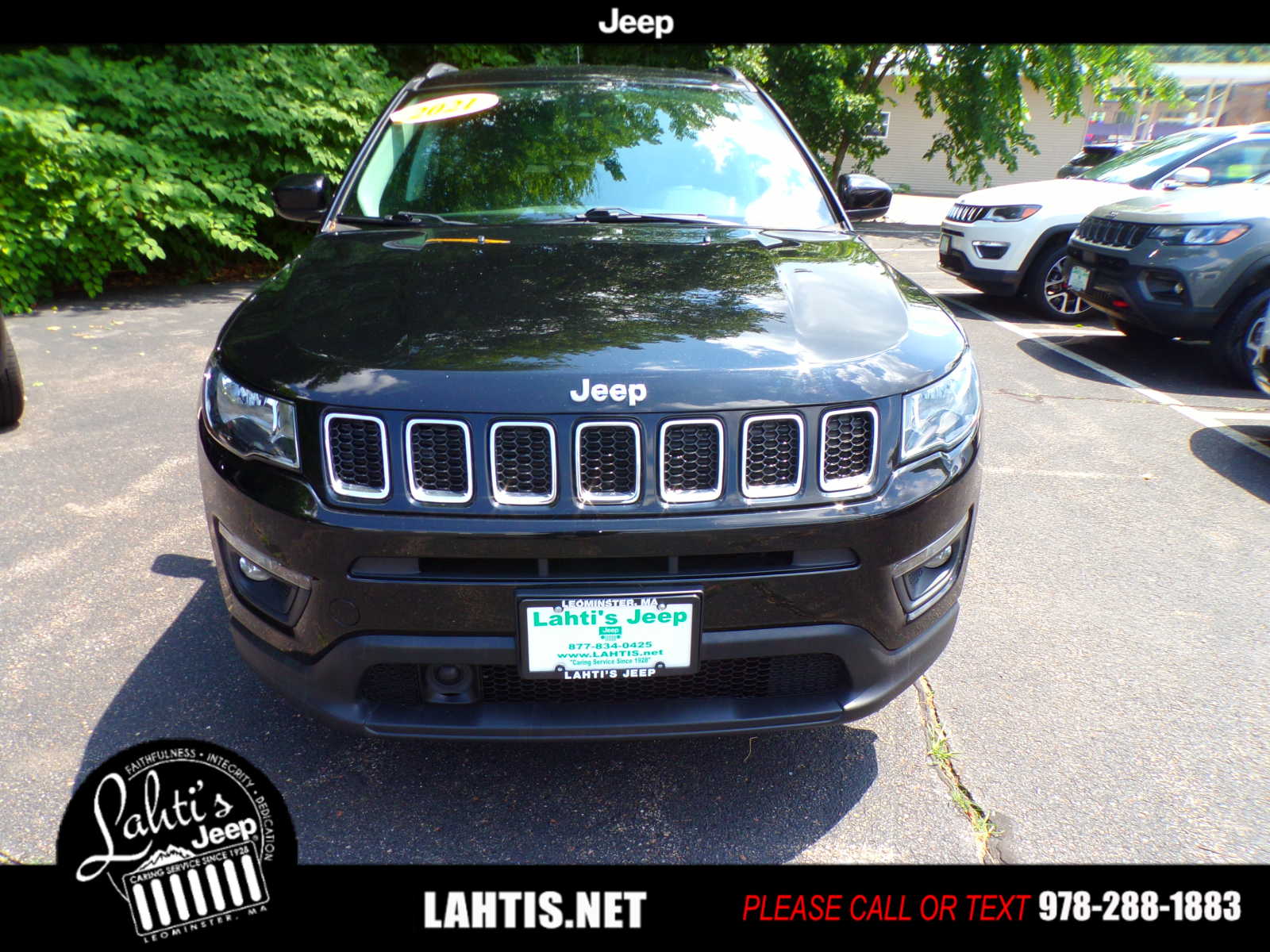 Certified 2021 Jeep Compass Latitude with VIN 3C4NJDBB5MT565975 for sale in Leominster, MA