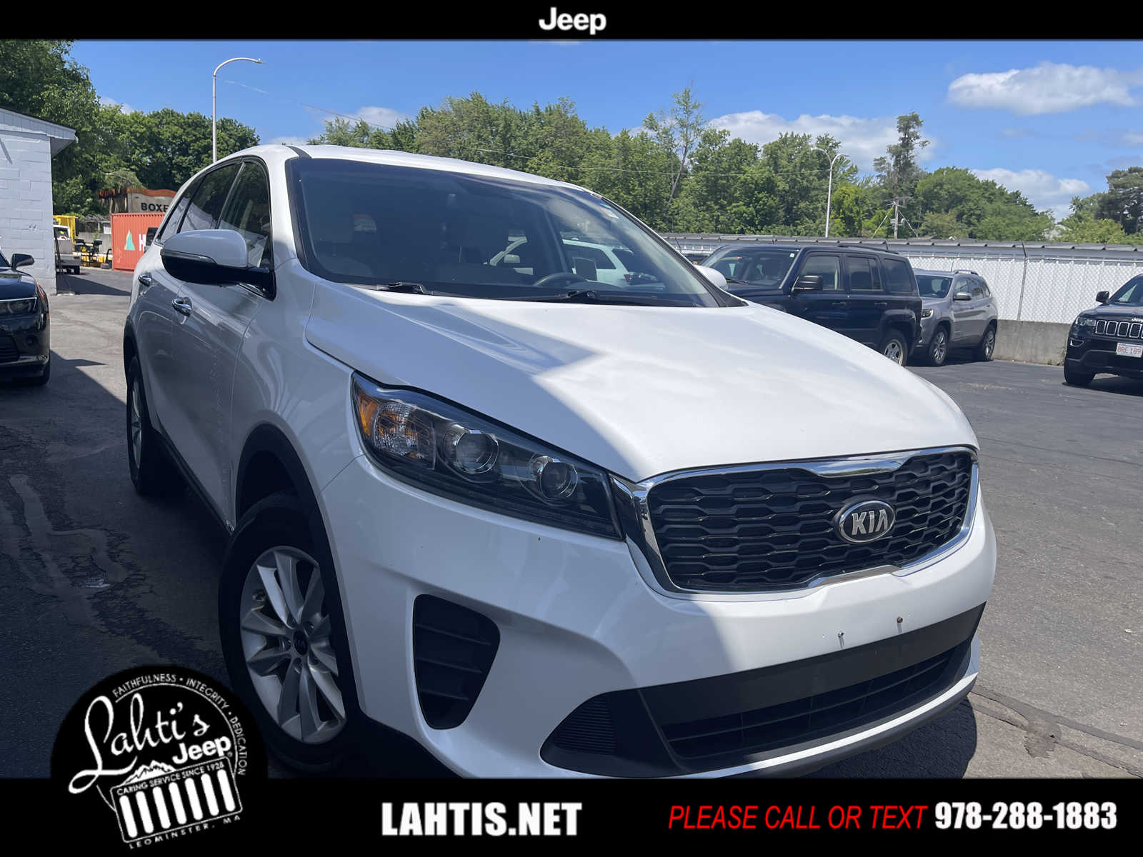 Used 2020 Kia Sorento LX with VIN 5XYPGDA33LG660767 for sale in Leominster, MA