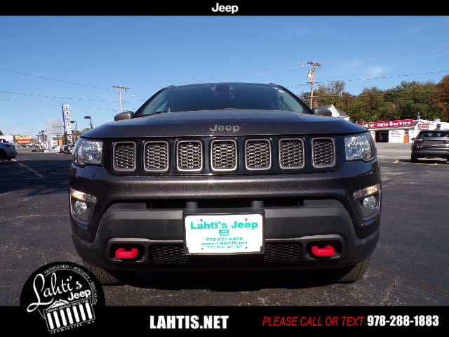 Used 2018 Jeep Compass Trailhawk with VIN 3C4NJDDB2JT174565 for sale in Leominster, MA