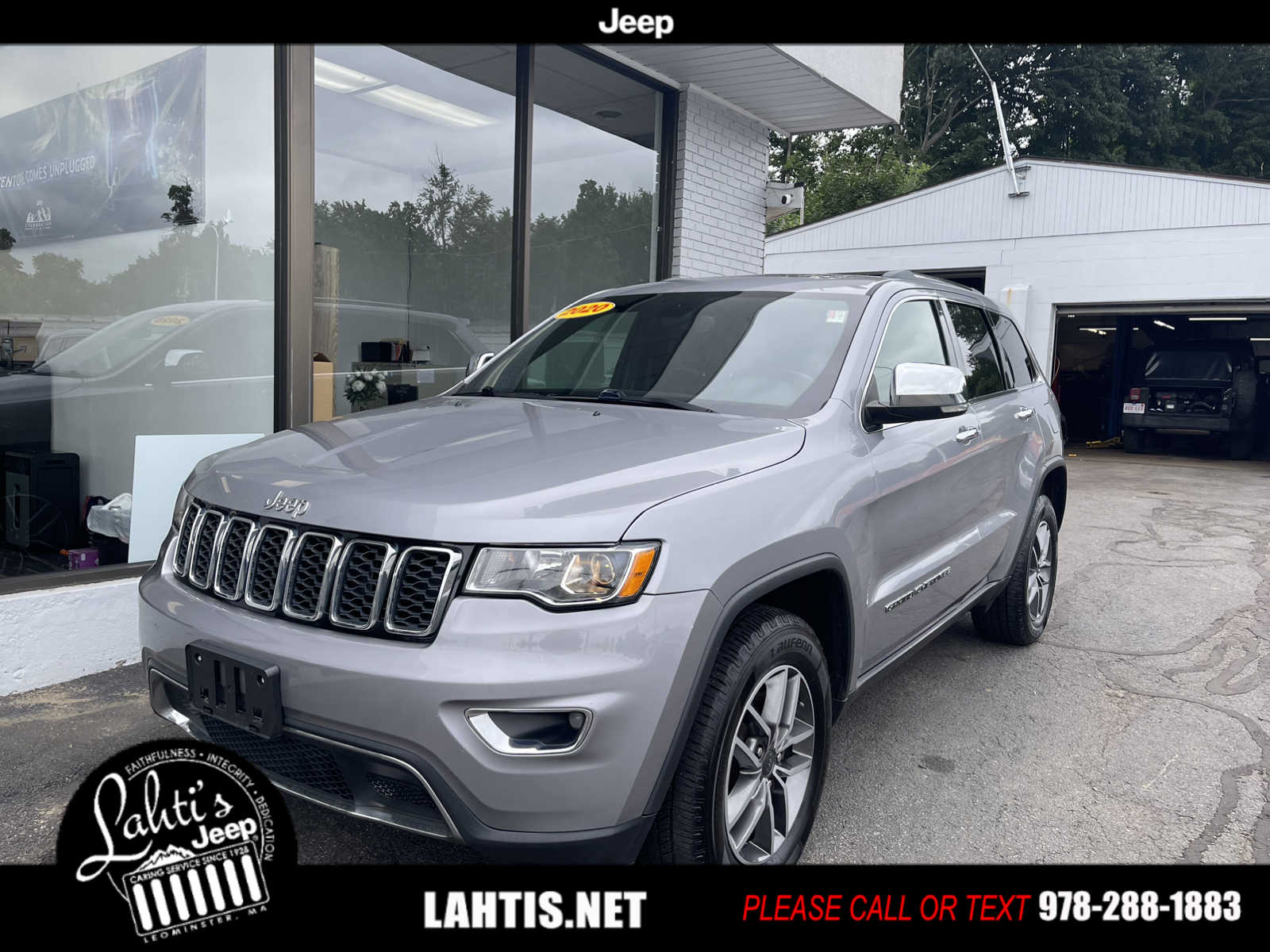 Used 2020 Jeep Grand Cherokee Limited with VIN 1C4RJFBG0LC193450 for sale in Leominster, MA