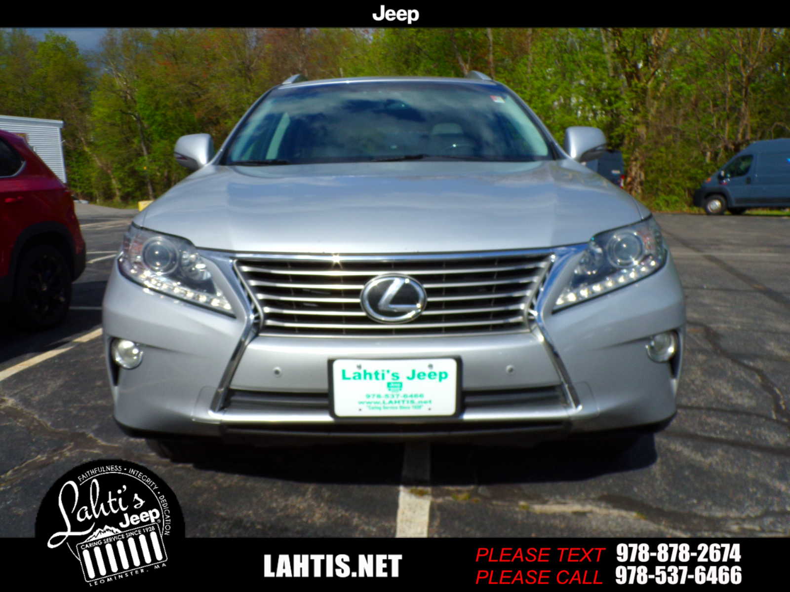 Used 2013 Lexus RX 350 with VIN 2T2BK1BA6DC191106 for sale in Leominster, MA