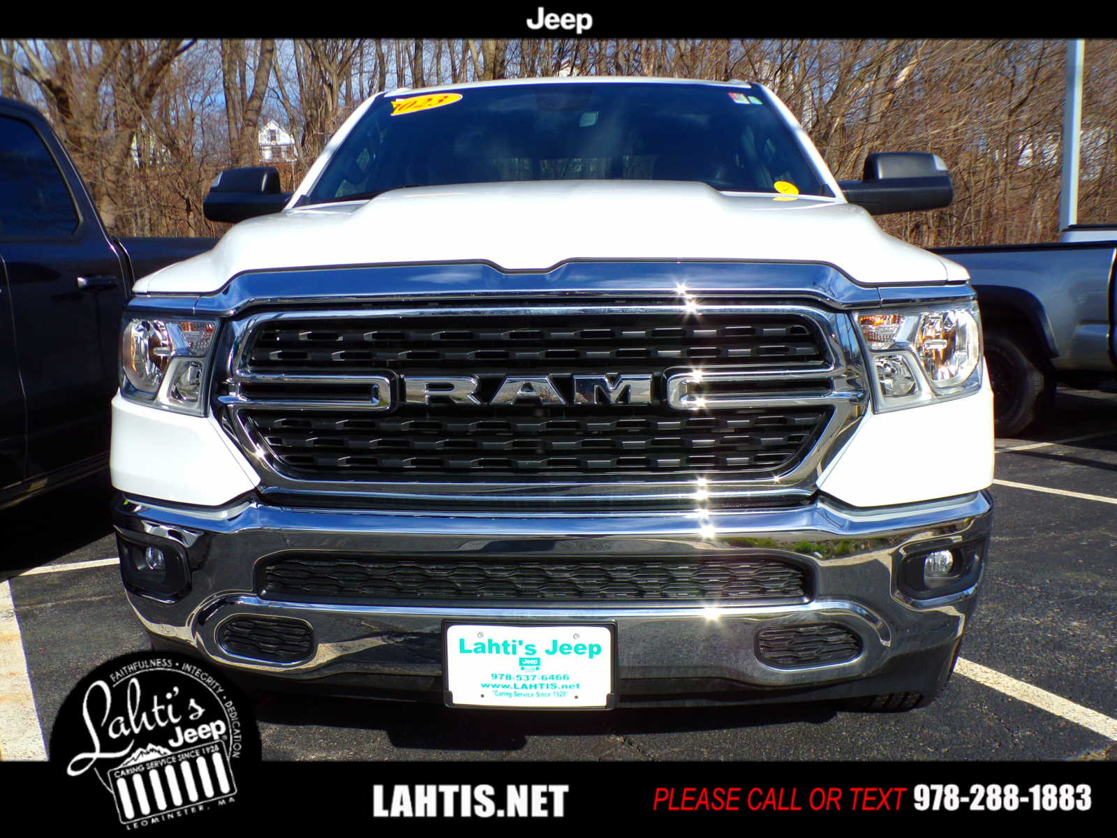 Used 2023 RAM Ram 1500 Pickup Big Horn/Lone Star with VIN 1C6RRFBG6PN696605 for sale in Leominster, MA