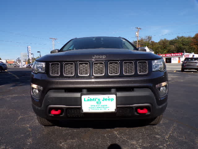 Used 2018 Jeep Compass Trailhawk with VIN 3C4NJDDB2JT174565 for sale in Leominster, MA