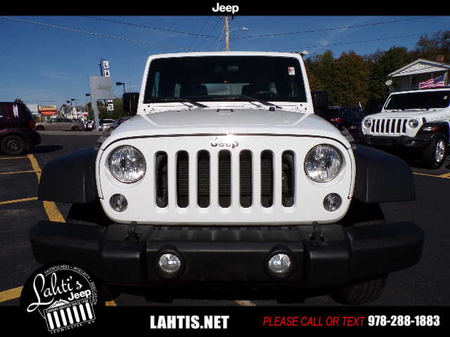 Used 2016 Jeep Wrangler Unlimited Sport with VIN 1C4BJWDG7GL106180 for sale in Leominster, MA