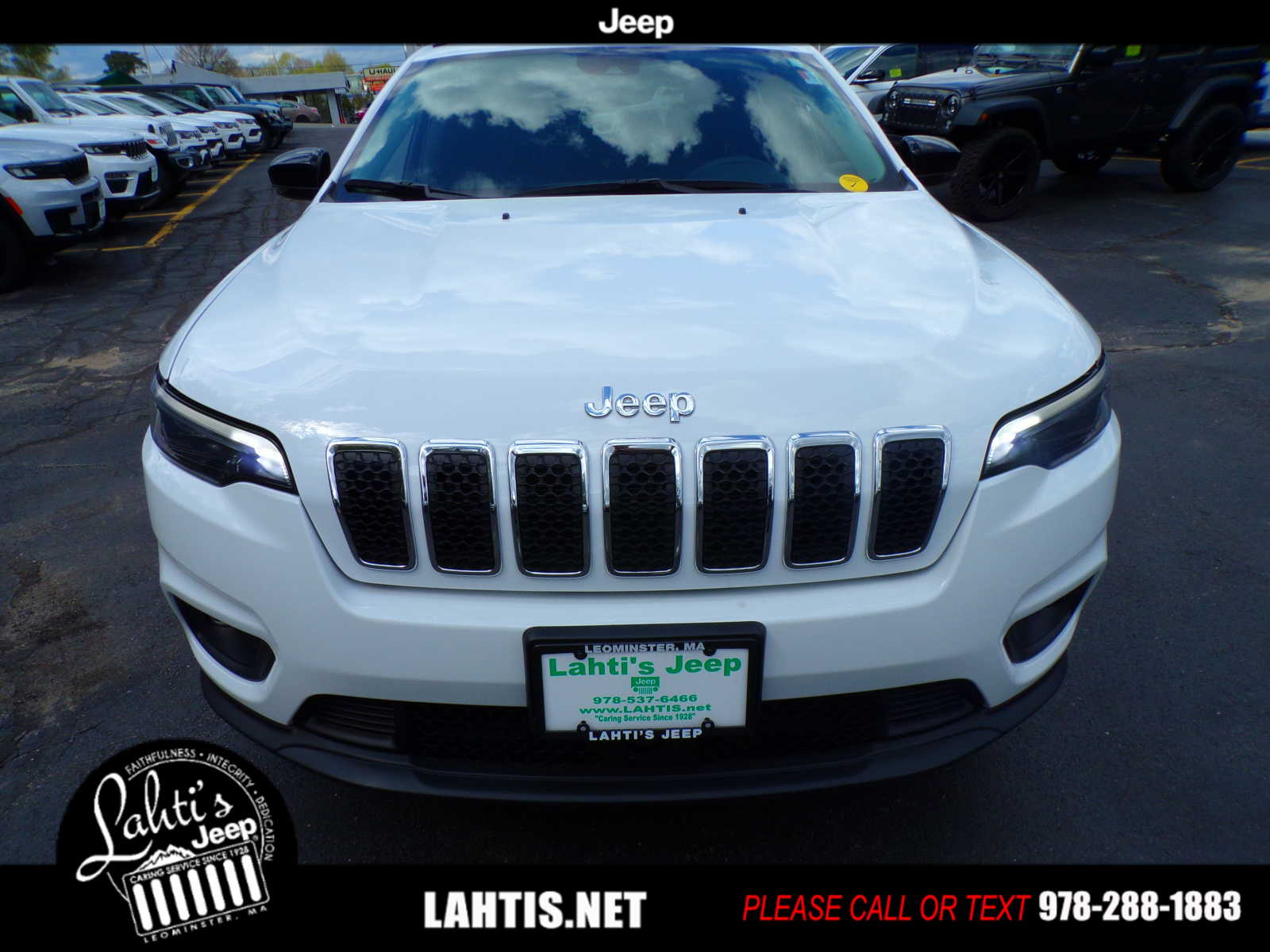 Used 2022 Jeep Cherokee Latitude Lux with VIN 1C4PJMMN9ND534090 for sale in Leominster, MA