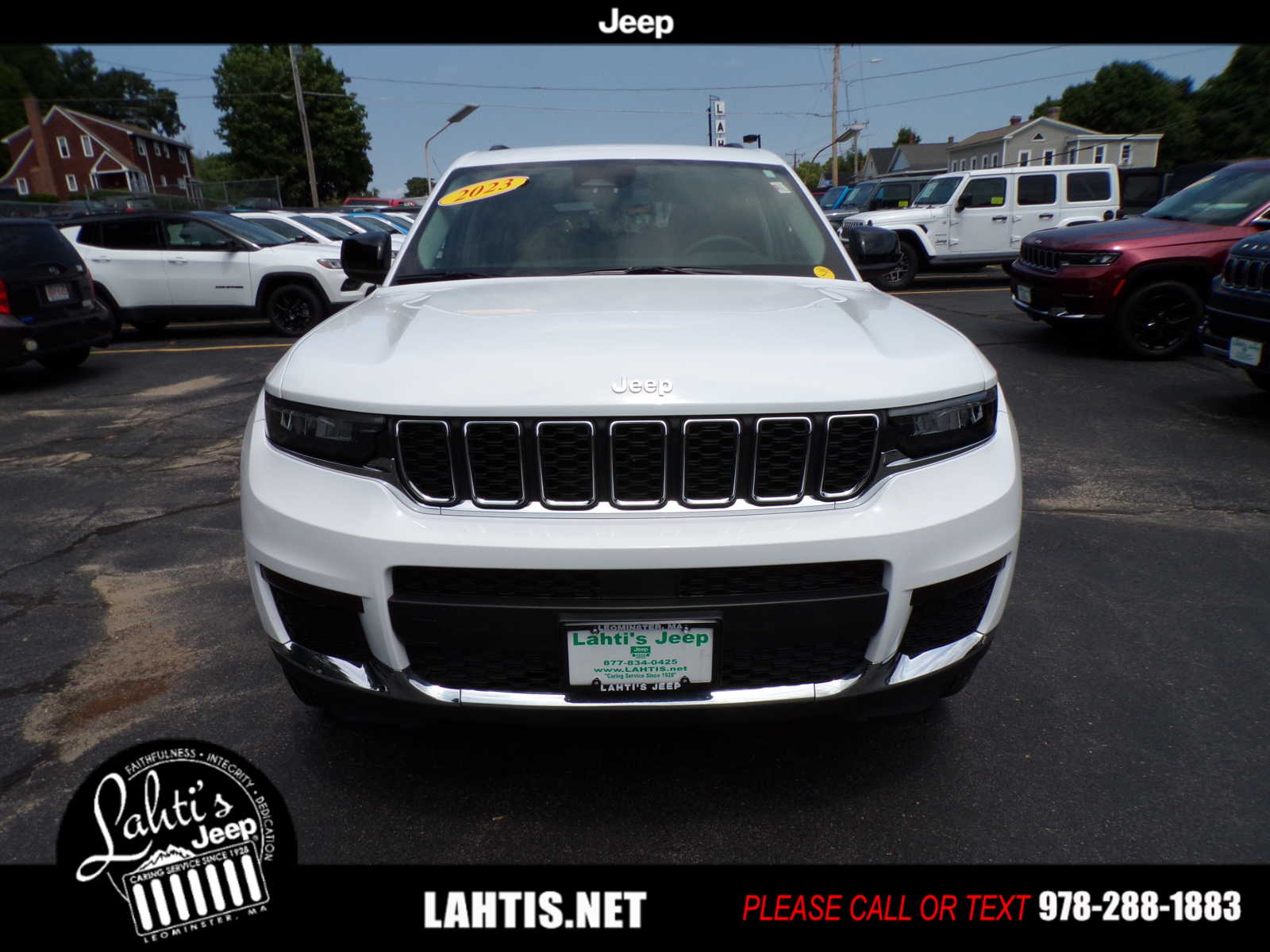 Used 2023 Jeep Grand Cherokee L Laredo with VIN 1C4RJKAG9P8790048 for sale in Leominster, MA