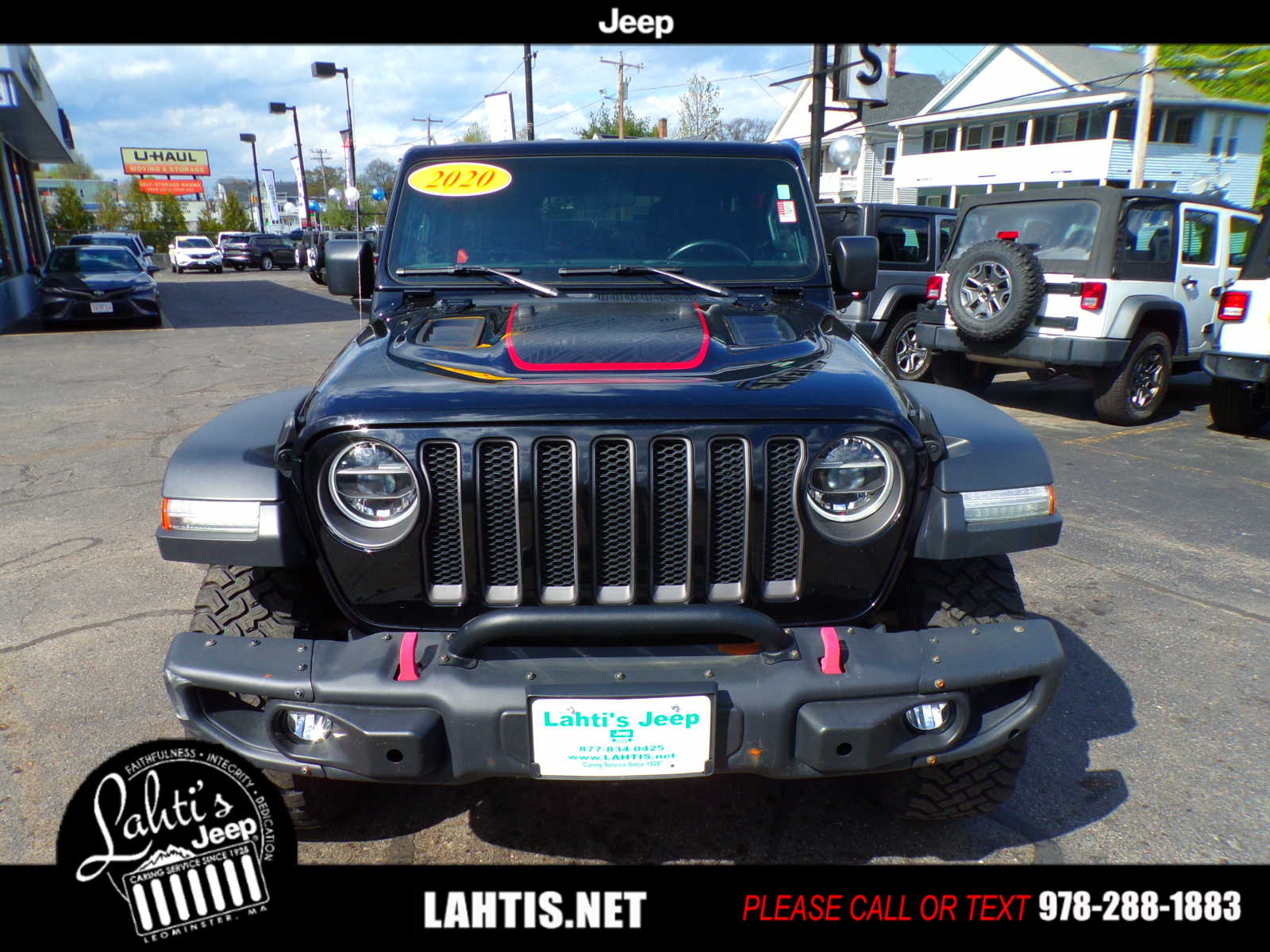 Certified 2020 Jeep Wrangler Unlimited Rubicon Recon with VIN 1C4HJXFN4LW262424 for sale in Leominster, MA