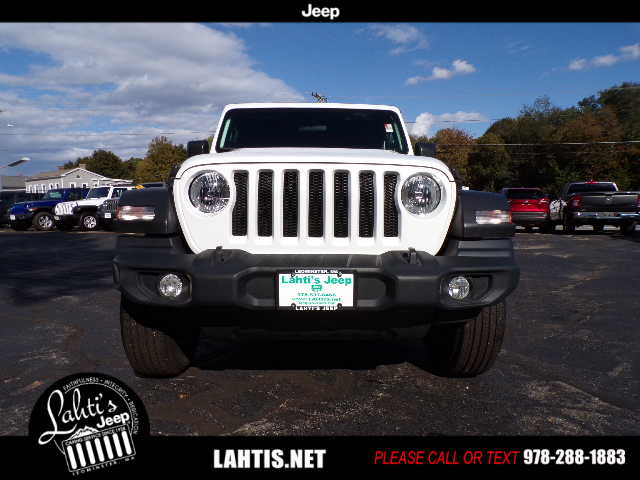 Certified 2022 Jeep Wrangler Unlimited Sport S with VIN 1C4HJXDN3NW270195 for sale in Leominster, MA