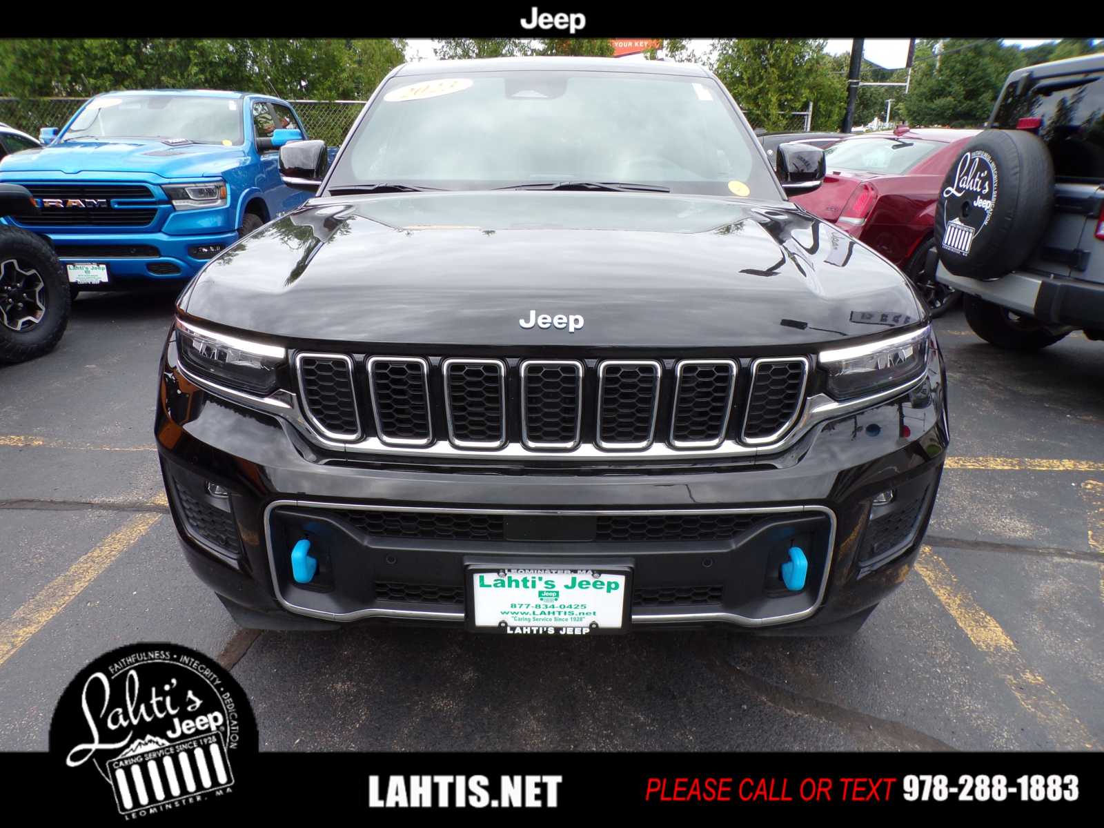 Used 2023 Jeep Grand Cherokee Overland 4xe with VIN 1C4RJYD67PC634075 for sale in Leominster, MA