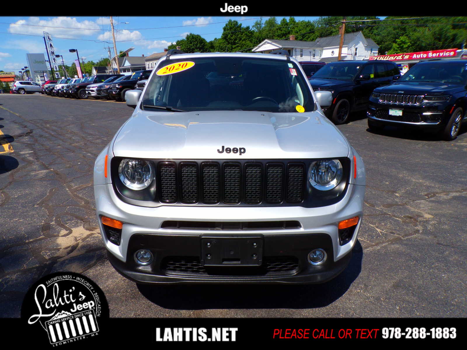 Used 2020 Jeep Renegade Altitude with VIN ZACNJBB16LPK98862 for sale in Leominster, MA