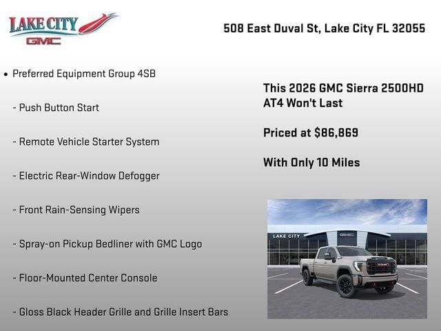 2026 GMC Sierra 2500HD AT4 - Photo 16