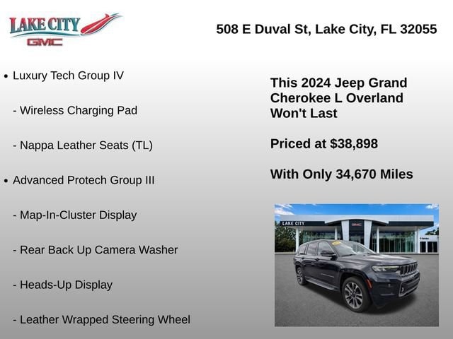 2024 Jeep Grand Cherokee L Overland - Photo 15
