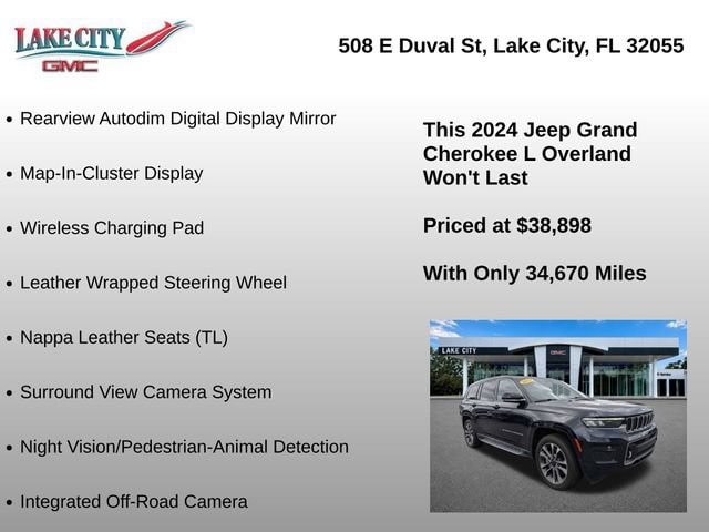 2024 Jeep Grand Cherokee L Overland - Photo 36