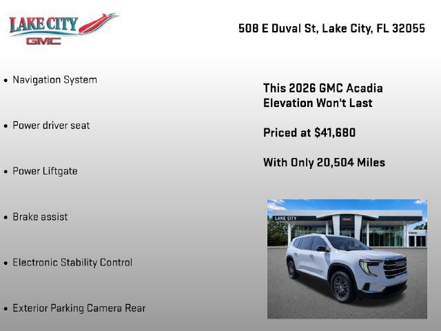 2026 GMC Acadia Elevation - Photo 6