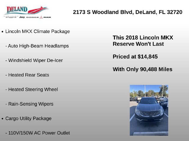 2018 Lincoln MKX Reserve - Photo 8