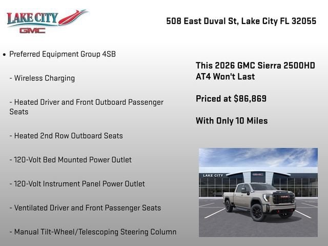 2026 GMC Sierra 2500HD AT4 - Photo 23
