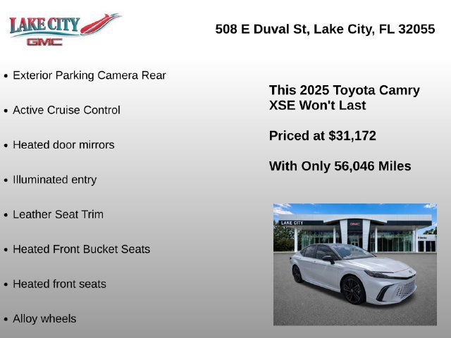 2025 Toyota Camry XSE - Photo 12