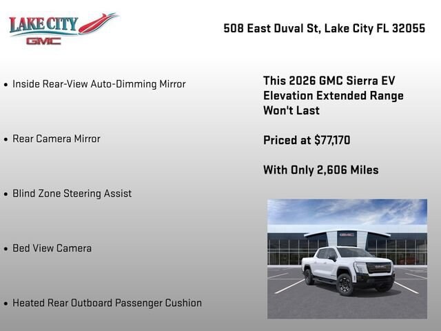 2026 GMC Sierra EV Elevation - Photo 41