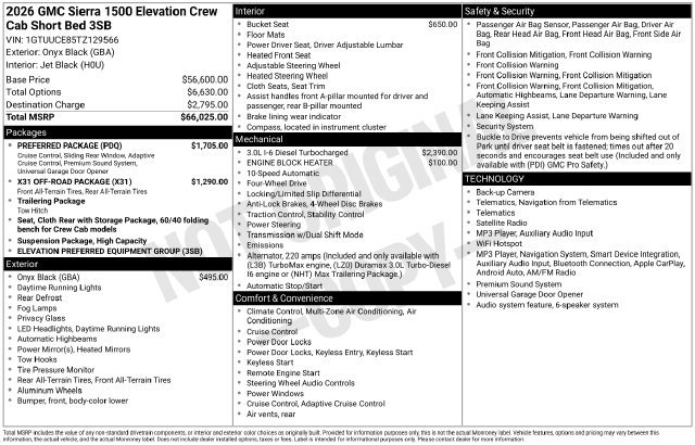 2026 GMC Sierra 1500 Elevation - Photo 37