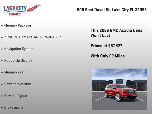 2026 GMC Acadia Denali - Photo 12