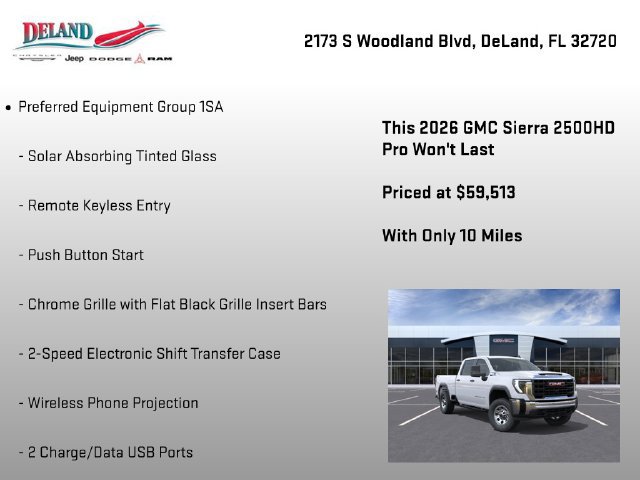 2026 GMC Sierra 2500HD Pro - Photo 7