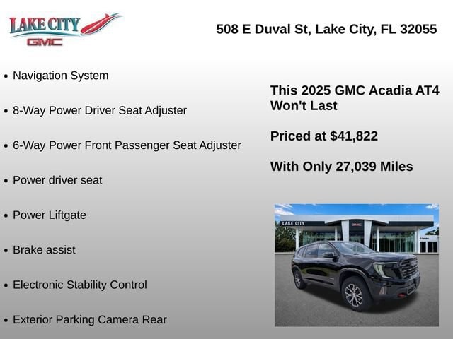 2025 GMC Acadia AT4 - Photo 8