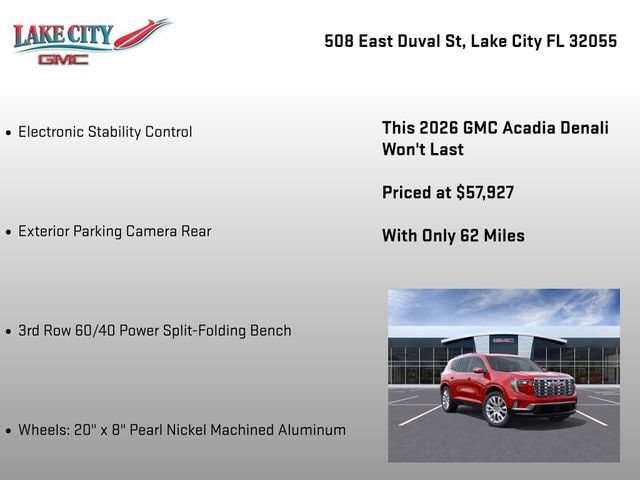 2026 GMC Acadia Denali - Photo 21