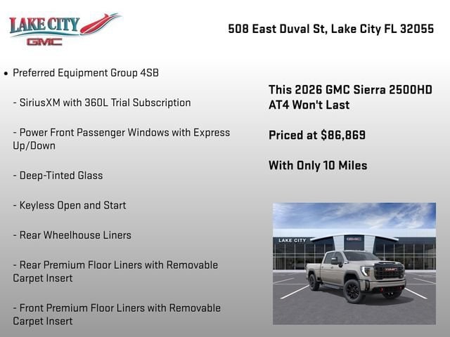 2026 GMC Sierra 2500HD AT4 - Photo 9