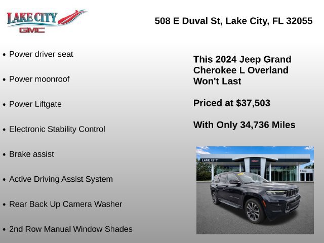 2024 Jeep Grand Cherokee L Overland - Photo 24
