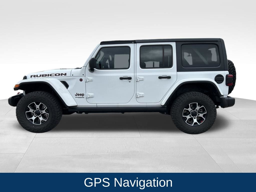 Used 2021 Jeep Wrangler Unlimited Rubicon with VIN 1C4HJXFG3MW711952 for sale in Lake City, Minnesota