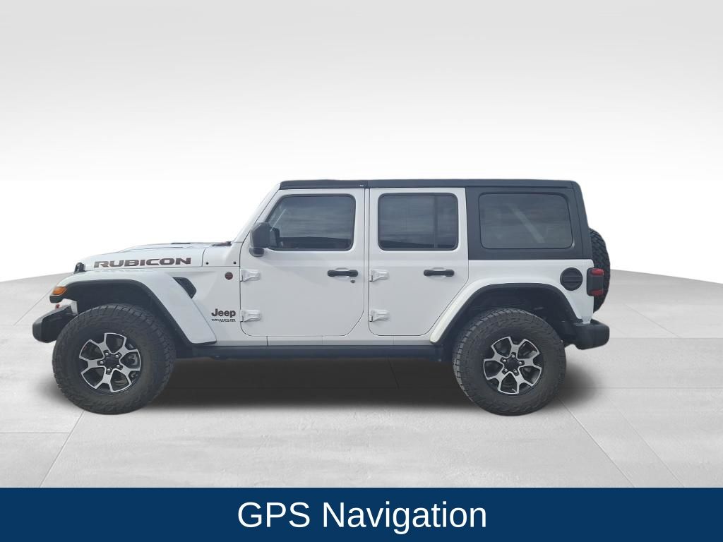 Used 2021 Jeep Wrangler Unlimited Rubicon with VIN 1C4HJXFG3MW711952 for sale in Lake City, Minnesota