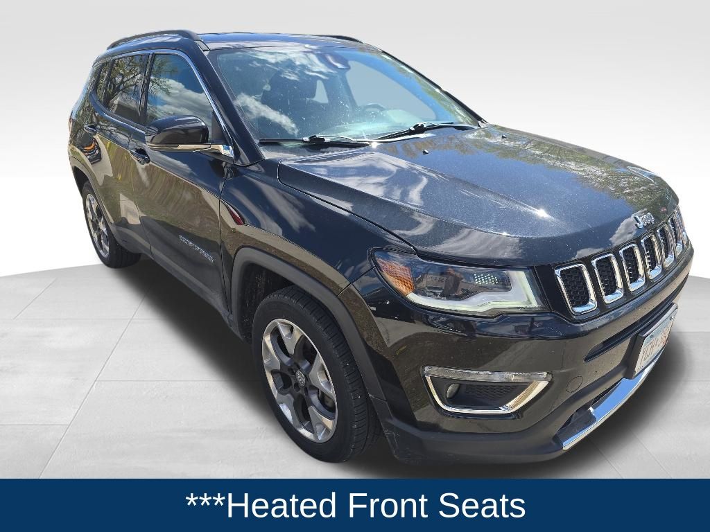 Used 2018 Jeep Compass Limited with VIN 3C4NJDCB0JT332953 for sale in Lake City, Minnesota