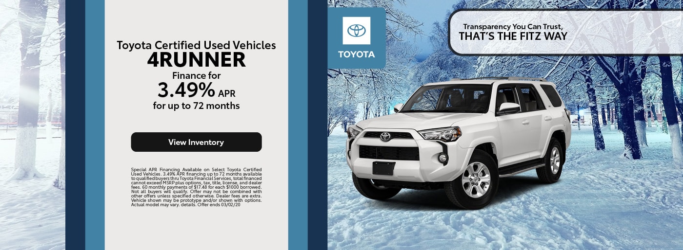 New & Used Toyota Dealer Gaithersburg Fitzgerald Toyota Near Germantown