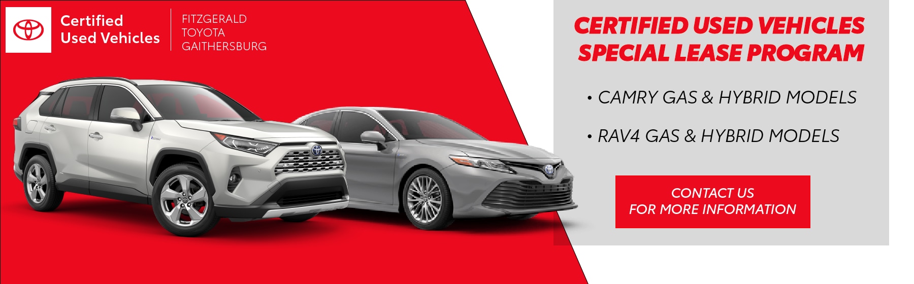 New & Used Toyota Dealer Gaithersburg Fitzgerald Toyota Near Germantown