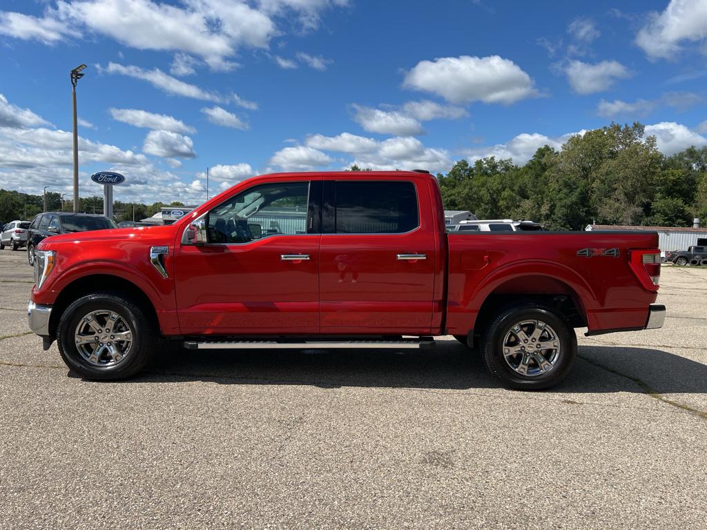 Used 2023 Ford F-150 Lariat with VIN 1FTFW1E58PKD64619 for sale in Lake Geneva, WI