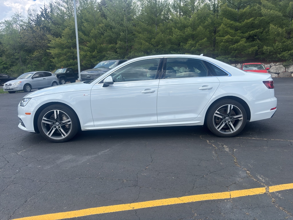 Used 2018 Audi A4 Premium Plus with VIN WAUENAF4XJN008132 for sale in Lake Geneva, WI