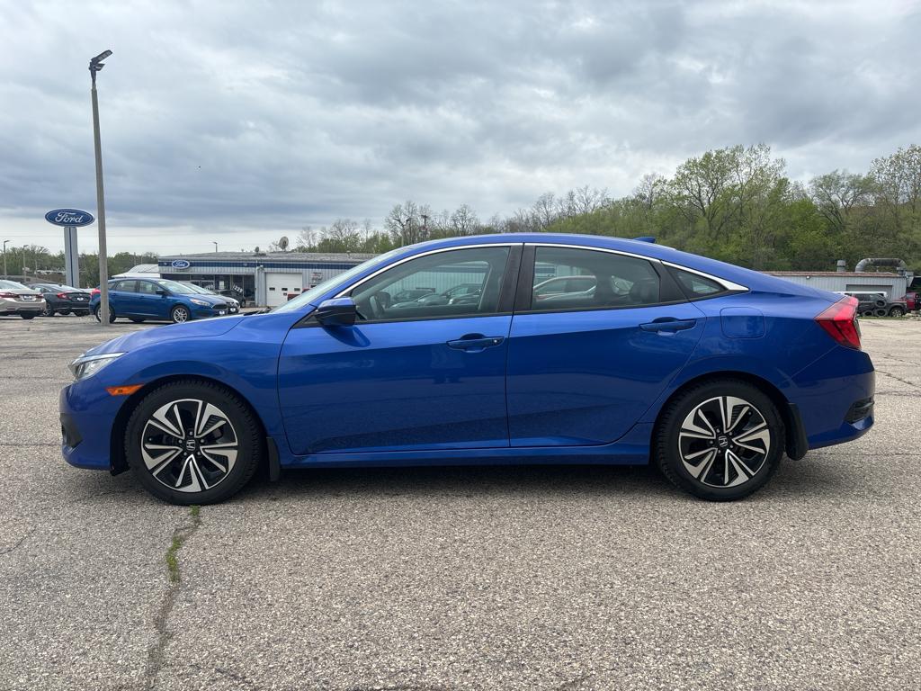 Used 2016 Honda Civic EX-L with VIN 19XFC1F75GE002470 for sale in Lake Geneva, WI