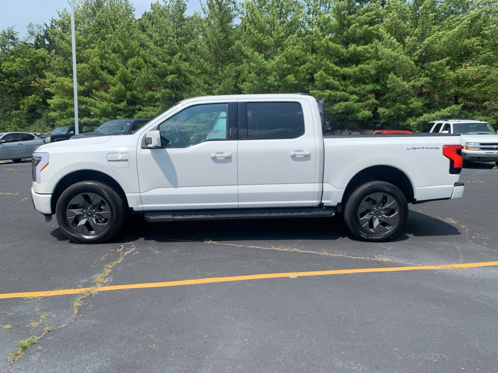 Used 2023 Ford F-150 Lightning Lariat with VIN 1FTVW1EV6PWG25718 for sale in Lake Geneva, WI