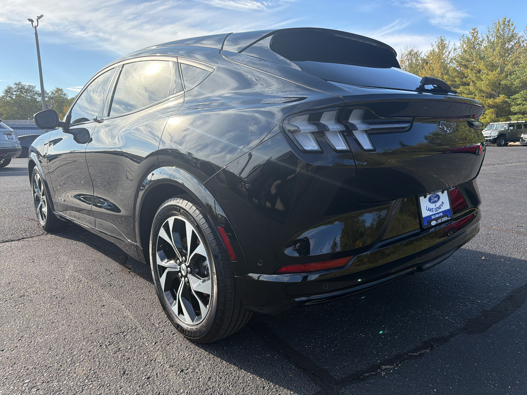 Used 2022 Ford Mustang Mach-E Premium AWD with VIN 3FMTK3SU2NMA32229 for sale in Lake Geneva, WI