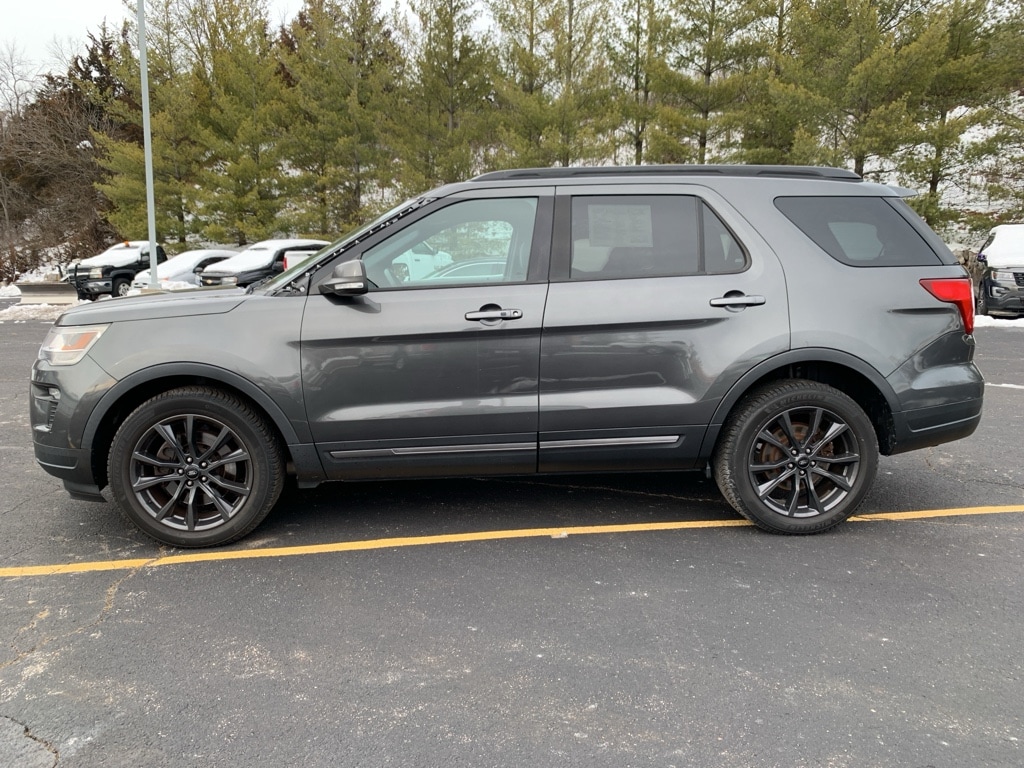 Used 2018 Ford Explorer XLT with VIN 1FM5K8D87JGB98062 for sale in Lake Geneva, WI