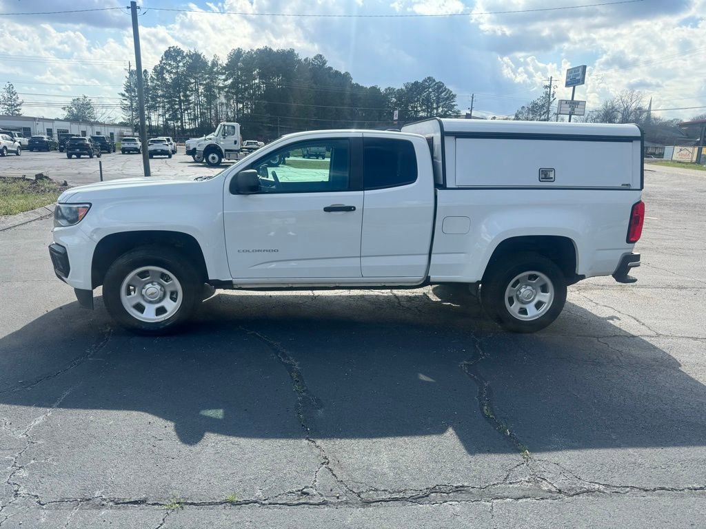 Used 2021 Chevrolet Colorado Work Truck with VIN 1GCHSBENXM1105884 for sale in Toccoa, GA