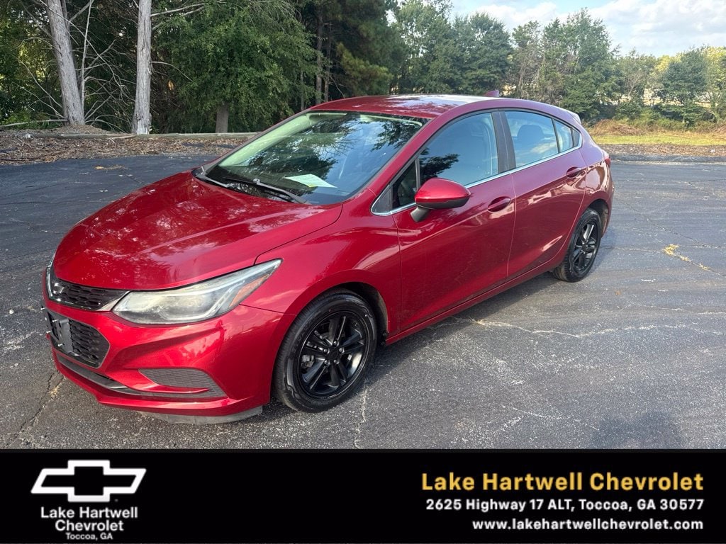 Certified 2018 Chevrolet Cruze LT with VIN 3G1BE6SM0JS598137 for sale in Toccoa, GA