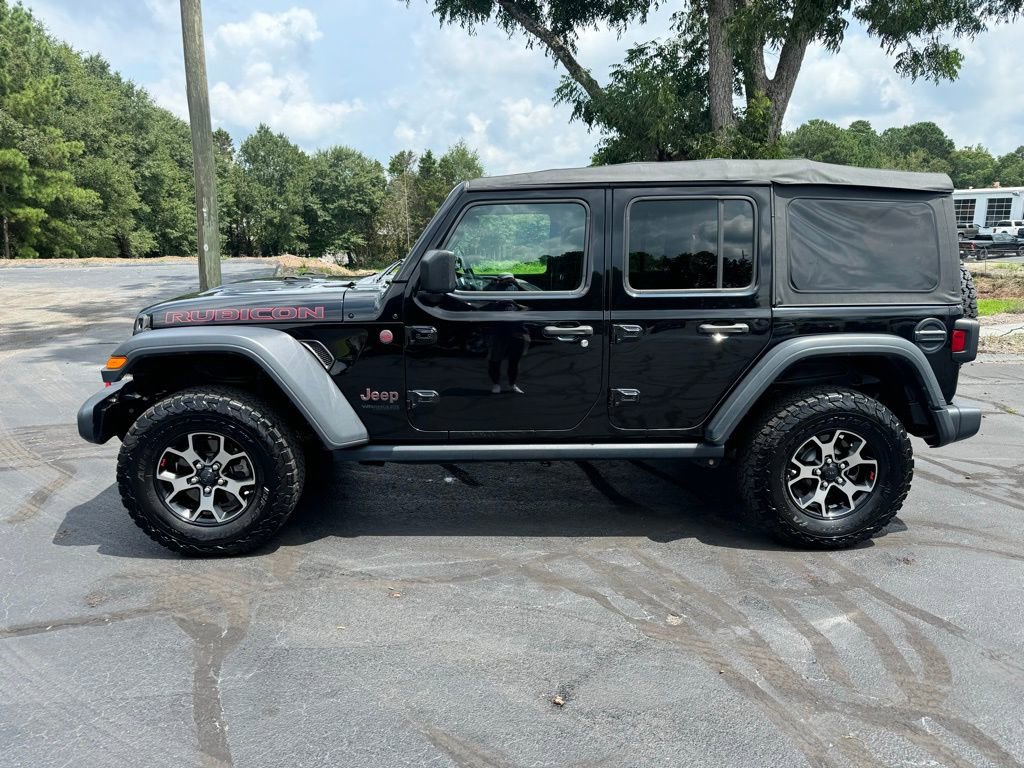 Used 2018 Jeep All-New Wrangler Unlimited Rubicon with VIN 1C4HJXFG5JW205695 for sale in Toccoa, GA