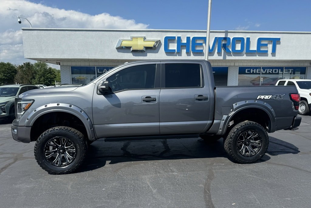Used 2020 Nissan Titan PRO-4X with VIN 1N6AA1ED2LN503262 for sale in Toccoa, GA
