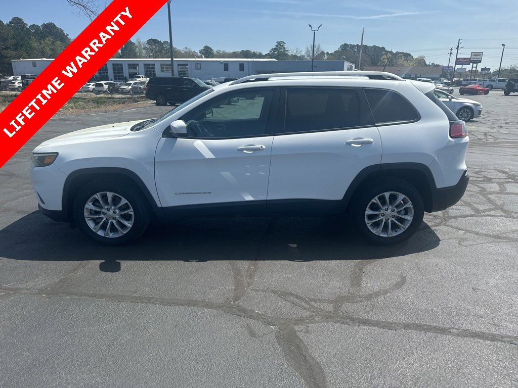 Used 2021 Jeep Cherokee Latitude with VIN 1C4PJLCB1MD208591 for sale in Toccoa, GA