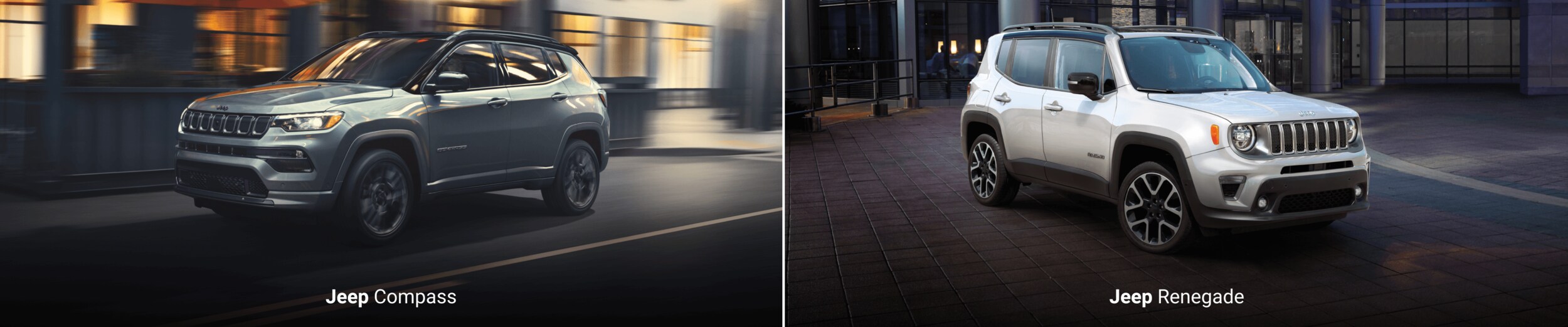 2023 Jeep Compass Vs. Jeep Renegade Comparison Engine, Trims, Pricing