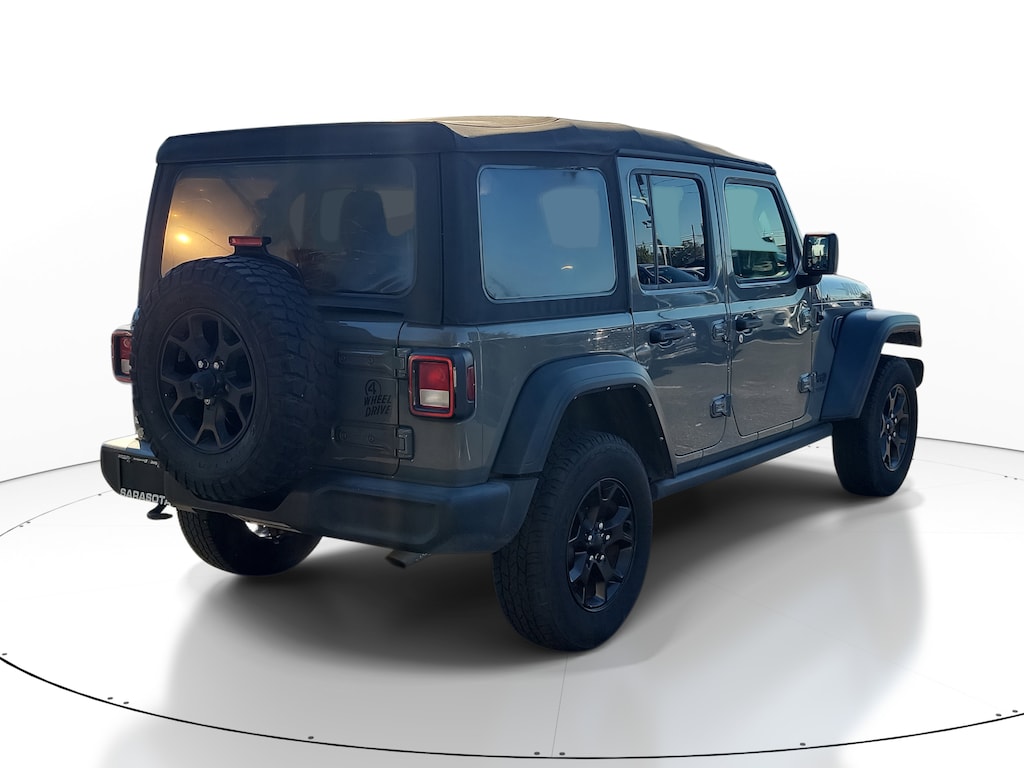 Used 2021 Jeep Wrangler Unlimited Willys Sport Unlimited Willys Sport 4x4