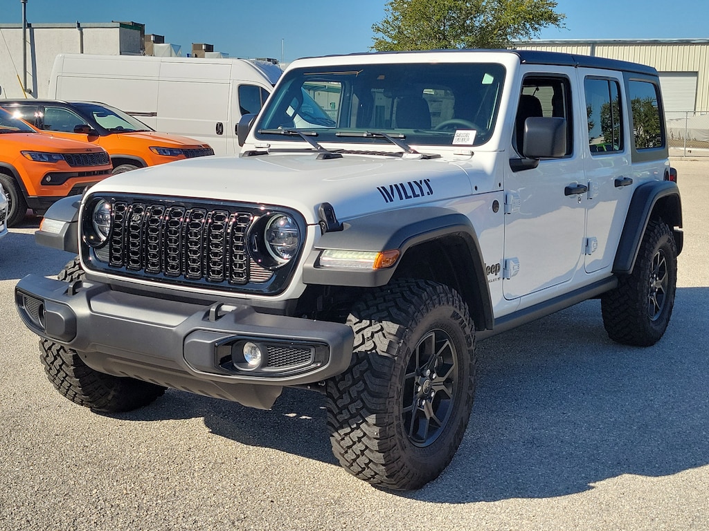 New 2025 Jeep Wrangler Willys Willys 4x4