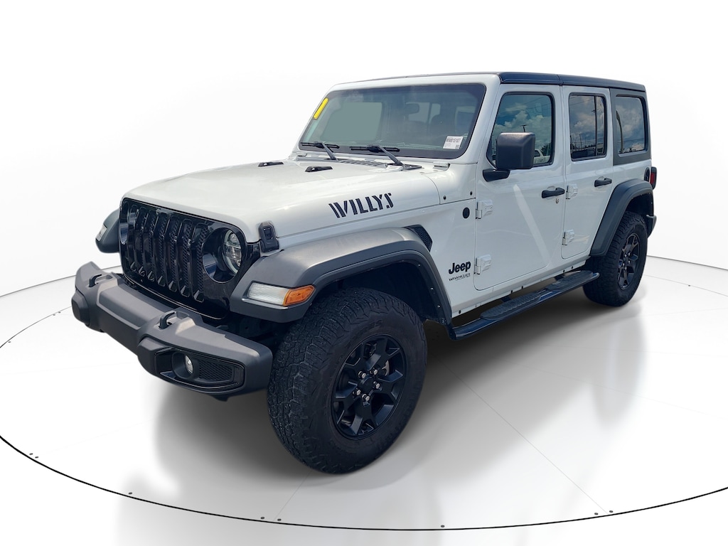 Used 2021 Jeep Wrangler Unlimited Willys Unlimited Willys 4x4