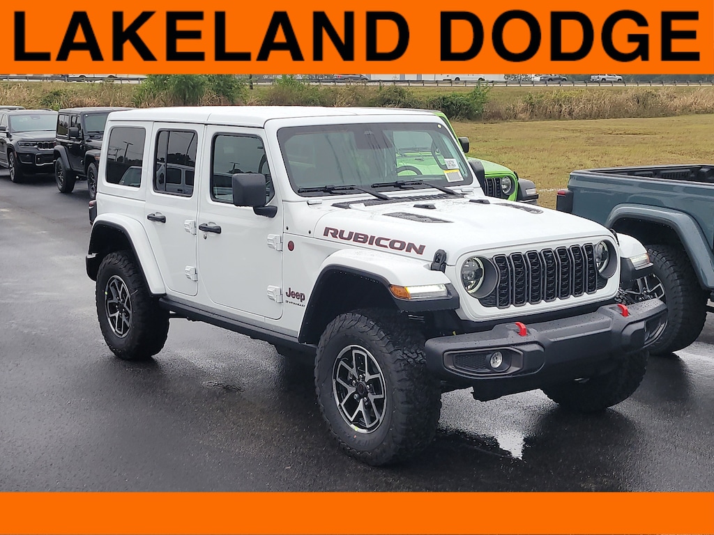 New 2026 Jeep Wrangler 4-DOOR RUBICON Sport Utility
